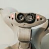 Futuristic interactive robot toy at exhibition of modern technologies. Smart technology, future.